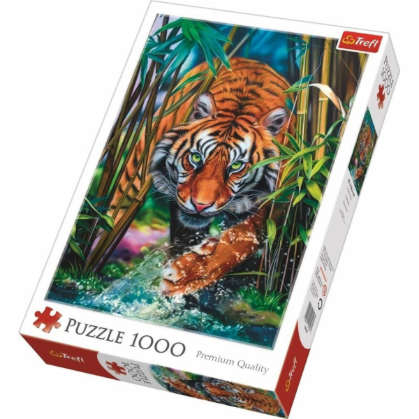 Trefl Puzzle 1000 Predatory Tiger