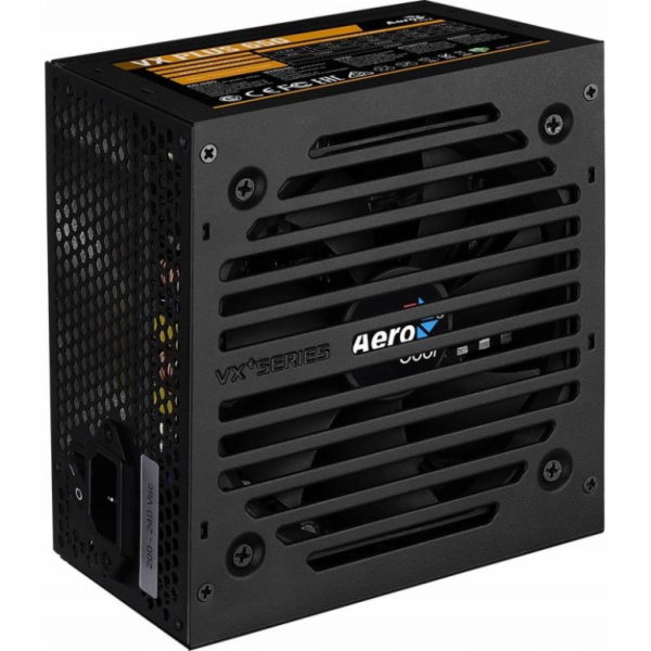 Aerocool VX PLUS 650 power supply unit 650 W 20+4 pin ATX ATX Black