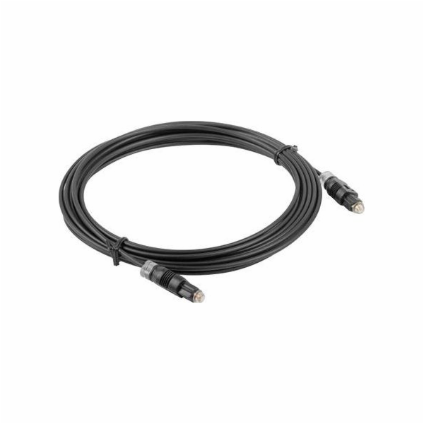 Lanberg CA-TOSL-10CC-0020-BK fibre optic cable 2 m TOSLINK Black