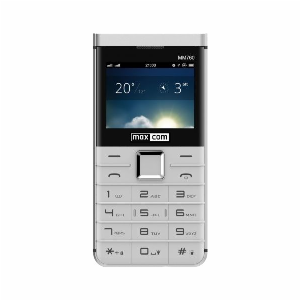 Maxcom MM760 Dual SIM bílý (MAXCOMMM760WHITE) Mobilní telefon