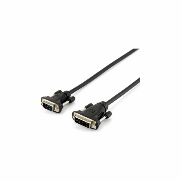 Kabel Equip DVI-I - D-Sub (VGA) 1.8m czarny (0118943)