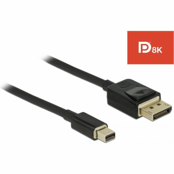 Kabel Delock DisplayPort Mini - DisplayPort 2m černý (84928)