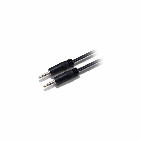 Kabel Equip Jack 3.5mm - Jack 3.5mm 2.5m czarny (14708107)