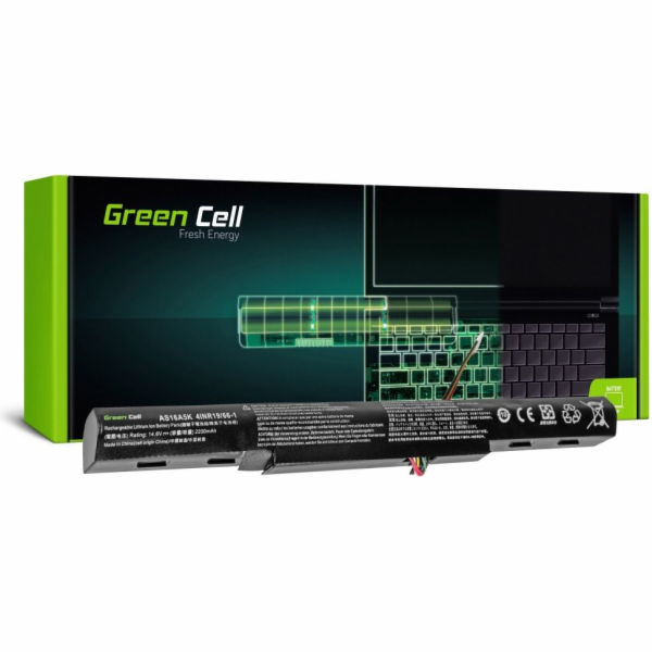 Bateria Green Cell AS16A5K do Acer Aspire E 15 E15 E5-575 E5-575G E 17 E17 E5-774 E5-774G (AC51)