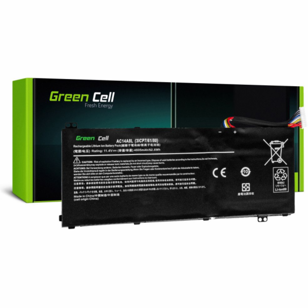 Baterie Green Cell AC14A8L pro Acer Aspire Nitro V15 VN7-571G VN7-572G VN7-591G VN7-592G a V17 VN7-7