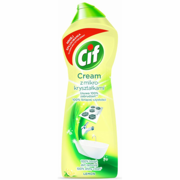 Cif Cream Lemon Cleaner with Micro-Crystals 780 g