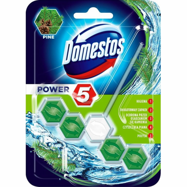 Domestos DOMESTOS_Power 5 kostka toaletowa Pine 55g