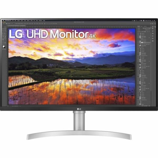 LG monitor 32UN650 32" / IPS / UHD 4K 3840x2160 / 16:9 / 350cd/m2 / 5ms / HDR / HDMI / DP / repro