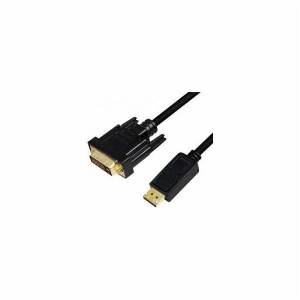 LogiLink DisplayPort – kabel DVI-D 2m černý (CV0131)