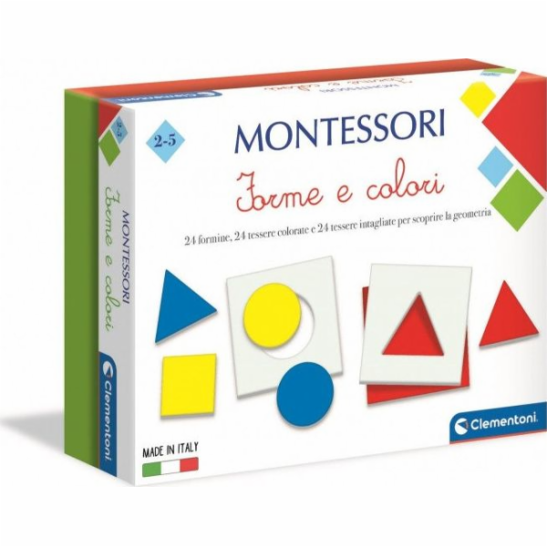Clementoni Clementoni Montessori tvary a barvy 50692