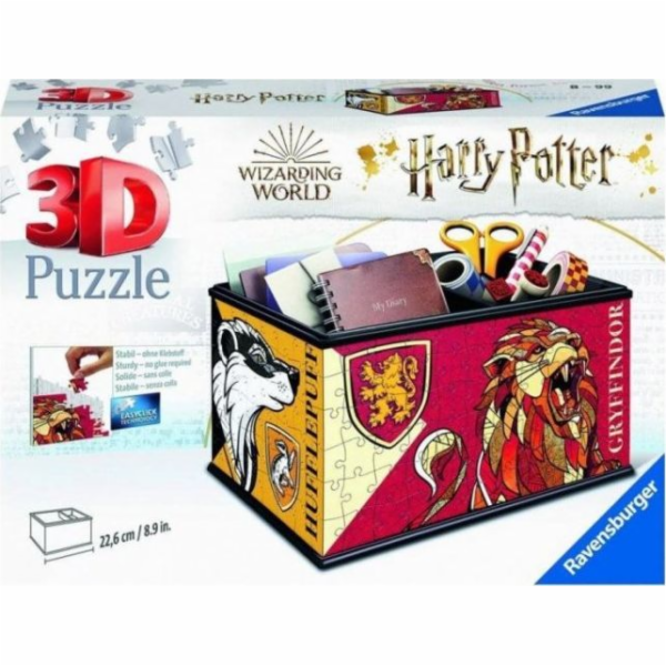 Puzzle 216 dílků 3D rakev Harryho Pottera