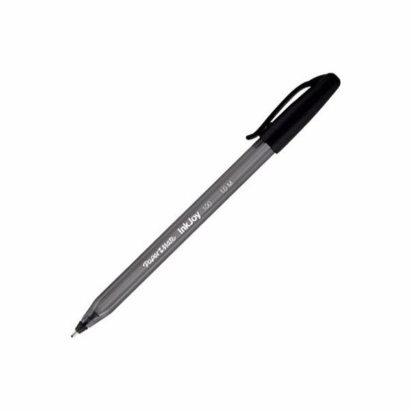 Papermate InkJoy 100 Black Stick ballpoint pen Medium