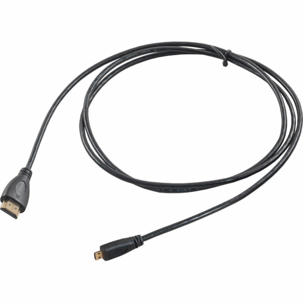 Kabel Akyga HDMI Micro - HDMI 1.5m czarny (AK-HD-15R)