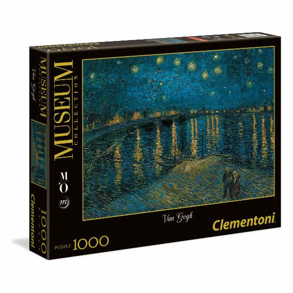 Clementoni Museum Collection: Van Gogh - Sternennacht über der Rhone, Puzzle
