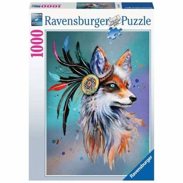 Puzzle Ravensburger 1000 dílků Fantastická liška