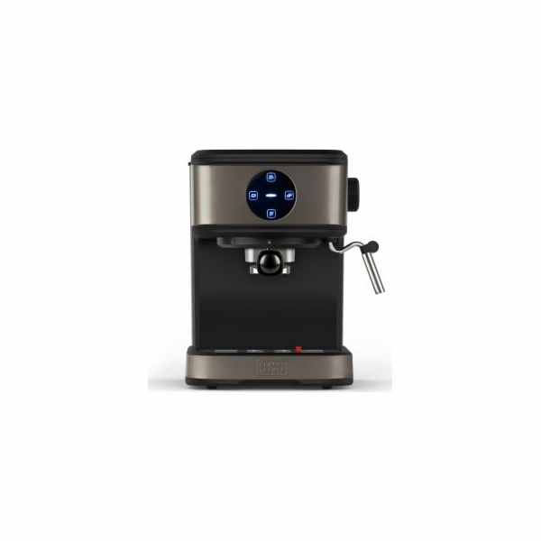 Kávovar Black + Decker, BXCO850E, espresso kávovar, 20 barů, nádrž 1,5 l vody, 850 W