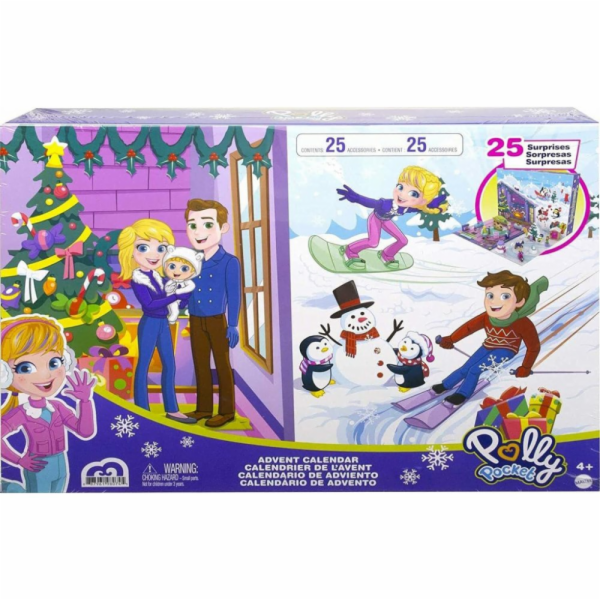 Mattel Polly Pocket Adventní kalendář