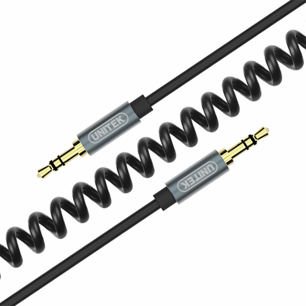 Unitek Jack 3,5mm - Jack 3,5mm 1,5m kabel černý (Y-C922ABK)