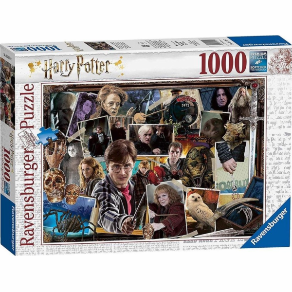 Puzzle 1000 dílků Harry Potter - hrdinové