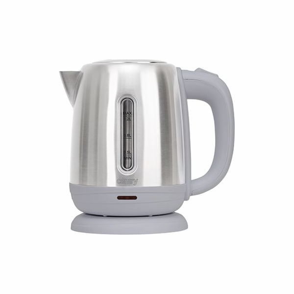 Camry Premium CR 1278 electric kettle 1.2 L 1630 W Grey Stainless steel