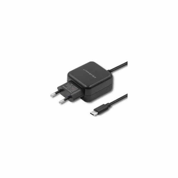 Nabíječka Qoltec 5V | 2,4A | 12W | USB typ C | Černá