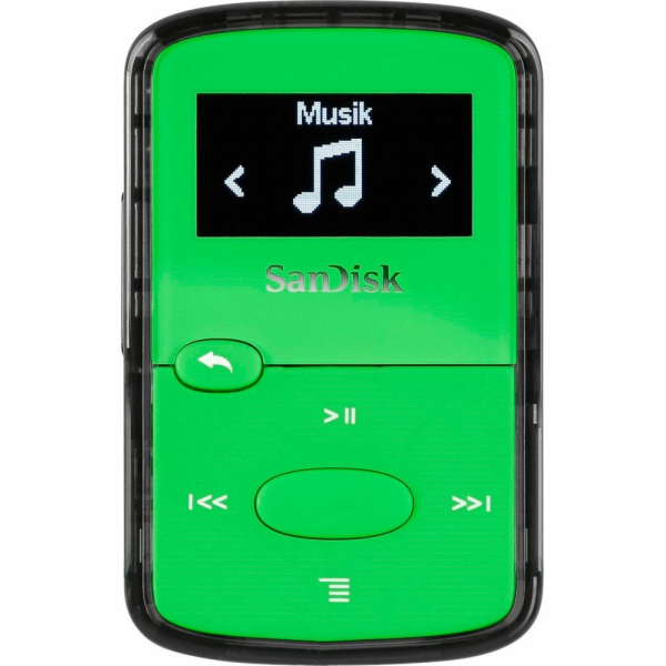 SanDisk Odtwarzacz MP3 Clip Jam 8GB zielony