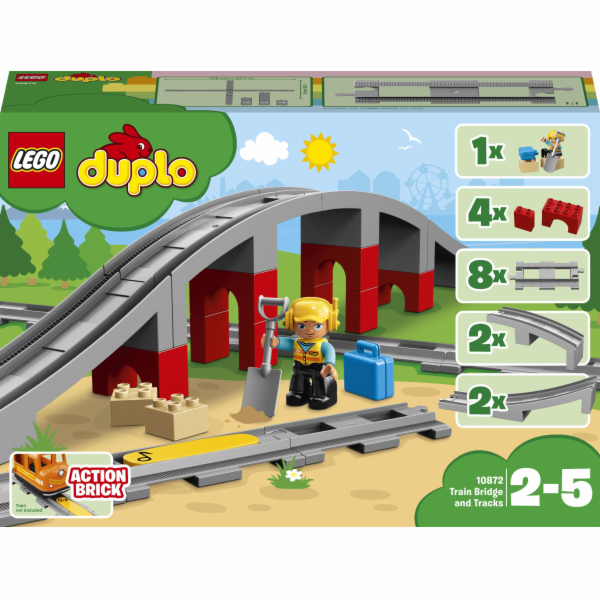 LEGO Duplo 10872 železniční tratě a viadukt