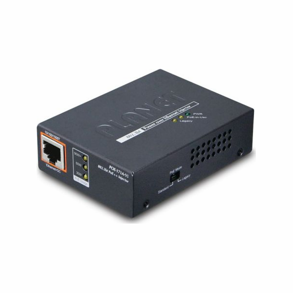 Planet POE-171A-95 Planet POE-171A-95 Ultra PoE injektor 802.3bt do 95W, 1000Base-T, desktop