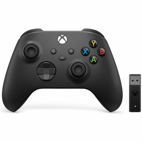 Microsoft Xbox Wirel Controller + wireless Adapter Win 10