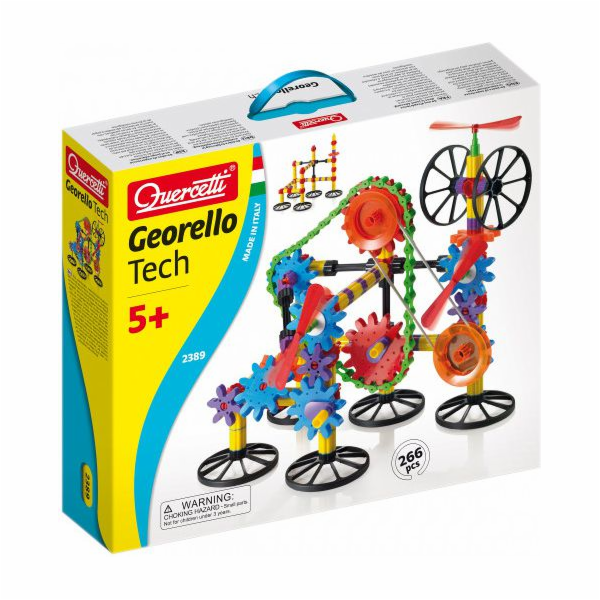 Quercetti GEORELO 3D TECHNIC CONSTRUCTOR 2389