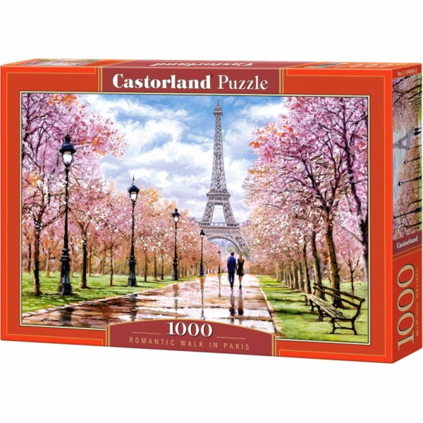 Castorland Puzzle Romantic Walk in Paris 1000 Elements