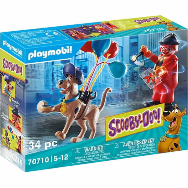 Playmobil 70710 SCOOBY-DOO! Dobrodružství s Ghost Clown