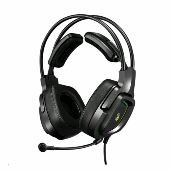 A4tech Bloody G575 herní sluchátka s mikrofonem, 7.1 Virtual, RGB podsvícení, USB