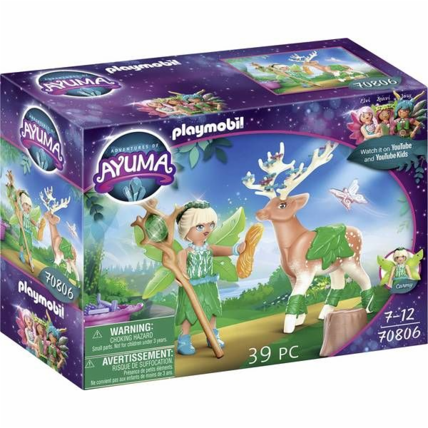 Playmobil 70806 Forest Fairy s pohádkovou zvířecí duší