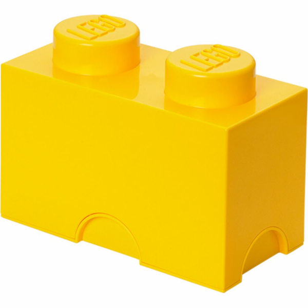 LEGO storage box 2 žlutý