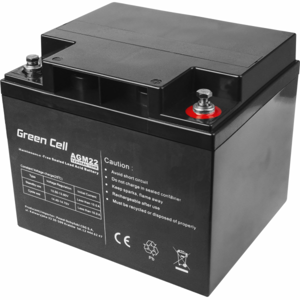 Baterie Green Cell AGM VRLA Green Cell 12V 40Ah