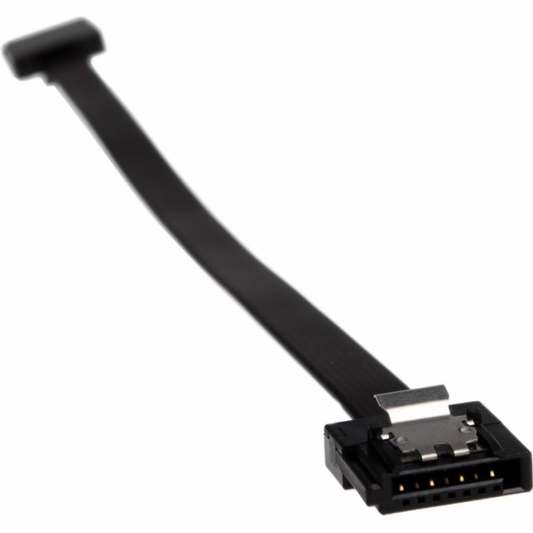 AKASA kabel Super slim SATA3 datový kabel k HDD,SSD a optickým mechanikám, černý, 15cm
