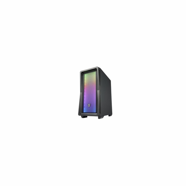 FSP/Fortron ATX Midi Tower CMT212A Black, A.RGB light bar