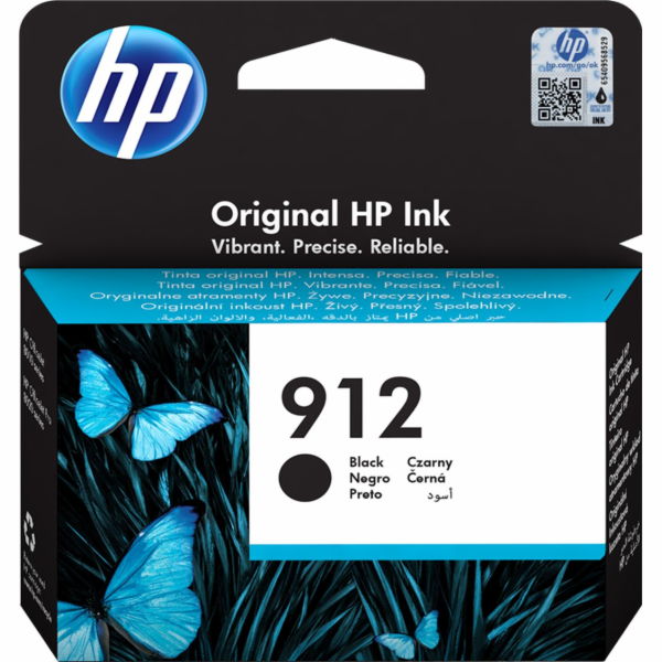 HP 912 Black, 3YL80AE