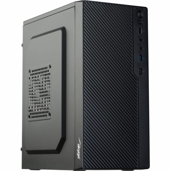 Akyga PC skřín ATX Micro Tower 1xUSB 3.0 1xUSB 2.0 Pozinkovaná ocel cerná