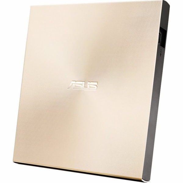 ASUS DVD ZenDrive SDRW-08U8M-U GOLD, External Slim DVD-RW, zlatá