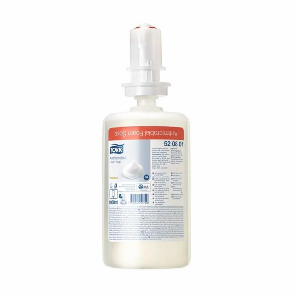 Pěnové mýdlo Tork Premium Antimikrobiální 1l S4