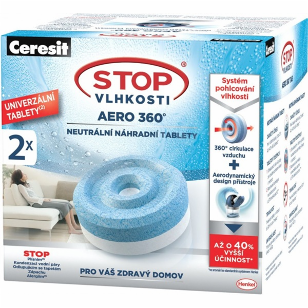 Ceresit stop vlhkosti Aero tablety 2x450g