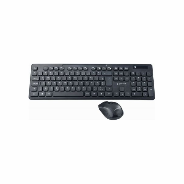 Gembird KBS-WCH-03 keyboard Mouse included RF Wireless + USB QWERTY English Black