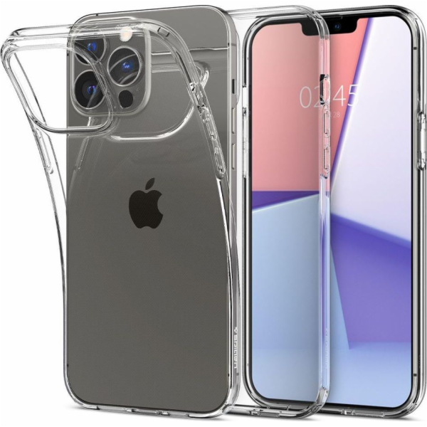 Ochranný kryt Spigen Liquid Crystal pro iPhone 13 Pro Max transparentní
