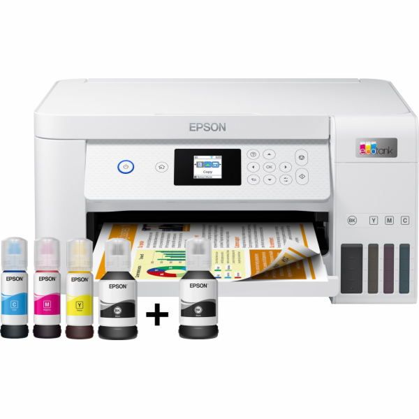 Epson EcoTank L4266/ 5760 x 1440/ A4/ MFZ/ LCD/ ITS/ 4 barvy/ Wi-Fi/ USB