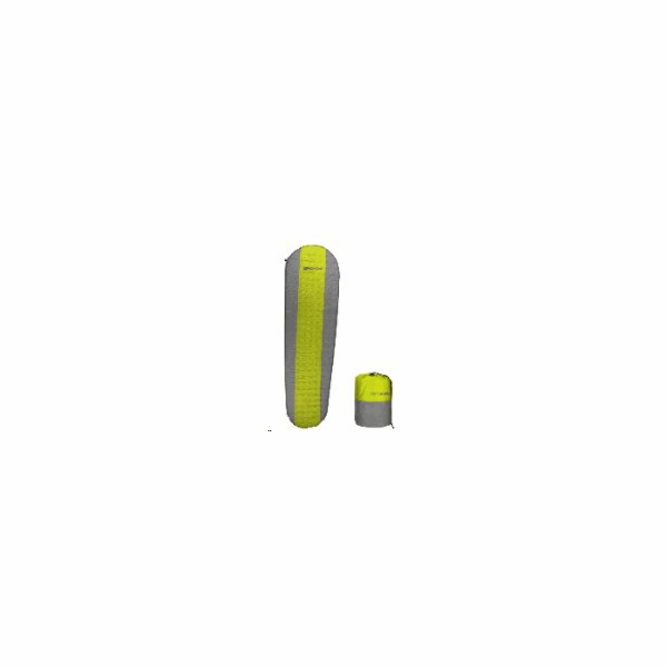 Spokey AIR MAT Samonafukovací karimatka, 185 x 55 x 3 cm, R-Value 3, šedo-zelená