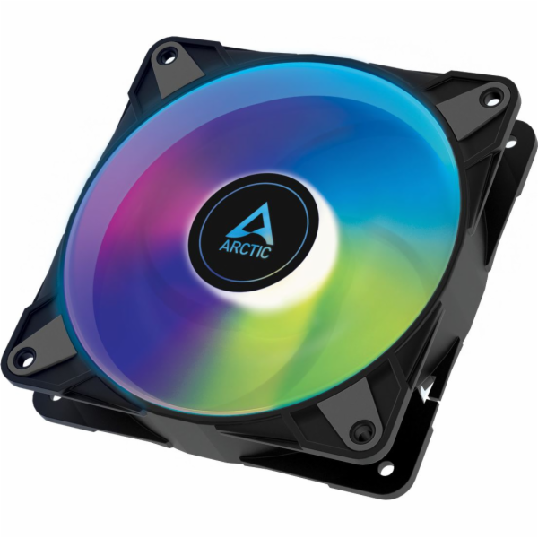 ARCTIC P12 PWM PST A-RGB 0dB, 120x120x25 mm ventilátor, 2000 RPM, 4-pin, černá