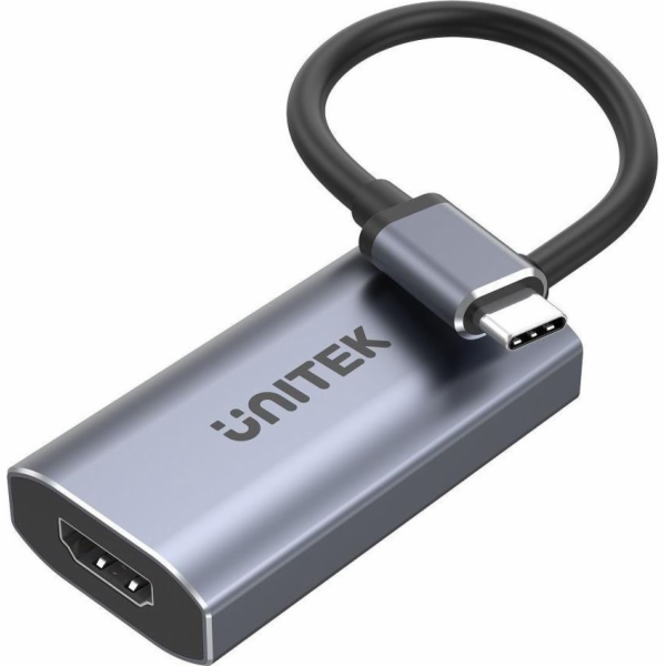UNITEK ADAPTER USB-C - HDMI 2.1 8K ALU 15CM