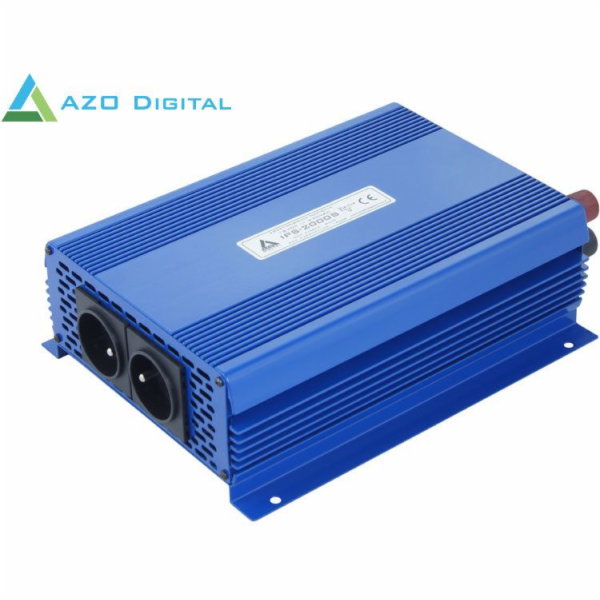 AZO Digital 12 VDC / 230 VAC ECO MODE SINUS IPS-2000S 2000W voltage converter